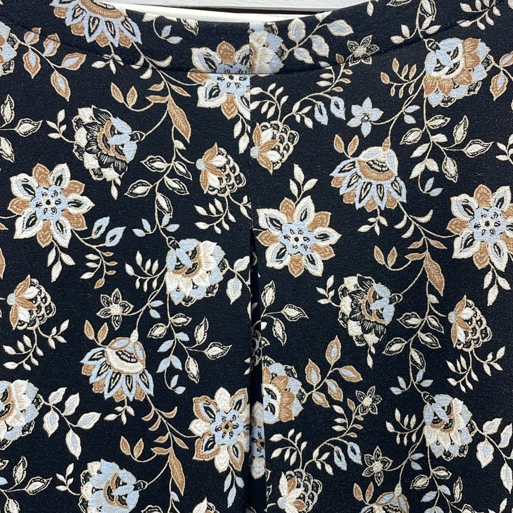 J Jill Wearever Collection 3/4 Sleeve Floral Print Top Size Petite XL - Picture 6 of 6